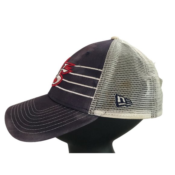 USA Fly Your Own Flag New Era Rare Distressed Snap Back Back Cap Hat Lid Trucker - Picture 3 of 7